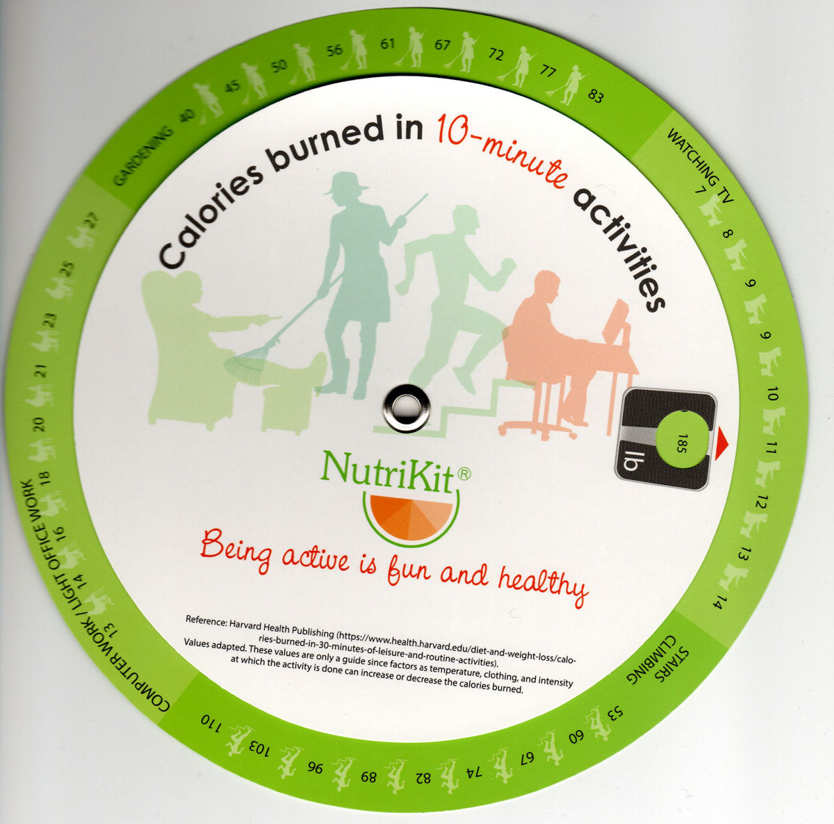 NutriKits Activity Wheel (pack of 5)